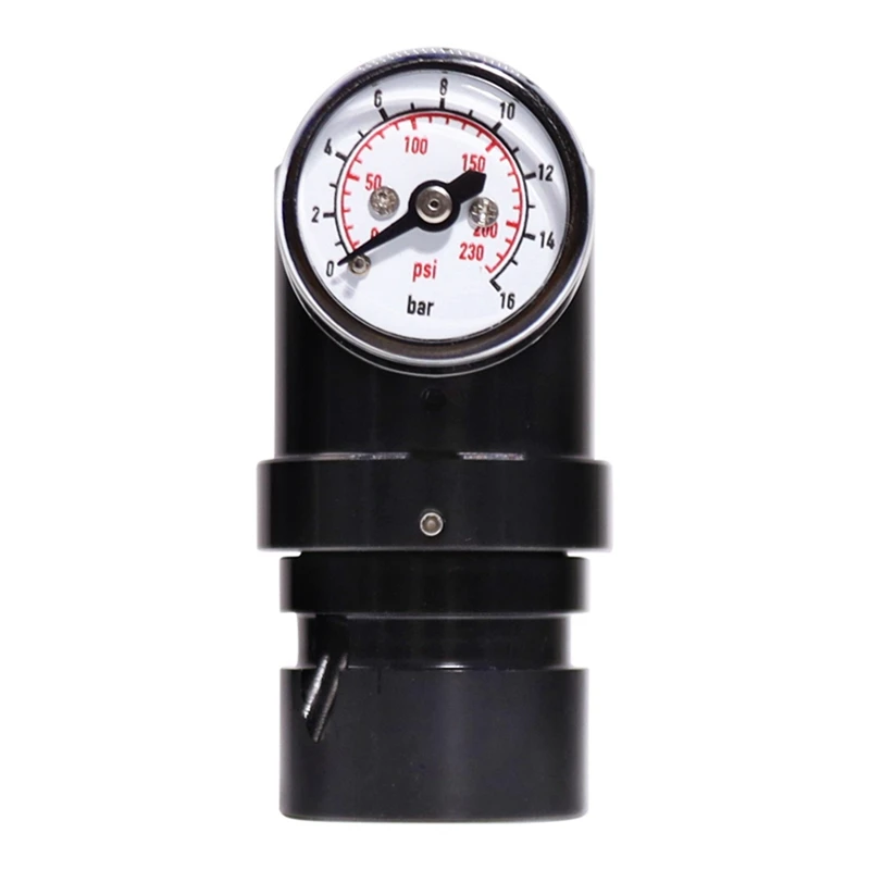 HPA Low Pressure Regulator G1/2-14 Thread Regulator Output Pressure 230 Psi With Coupler Gauge