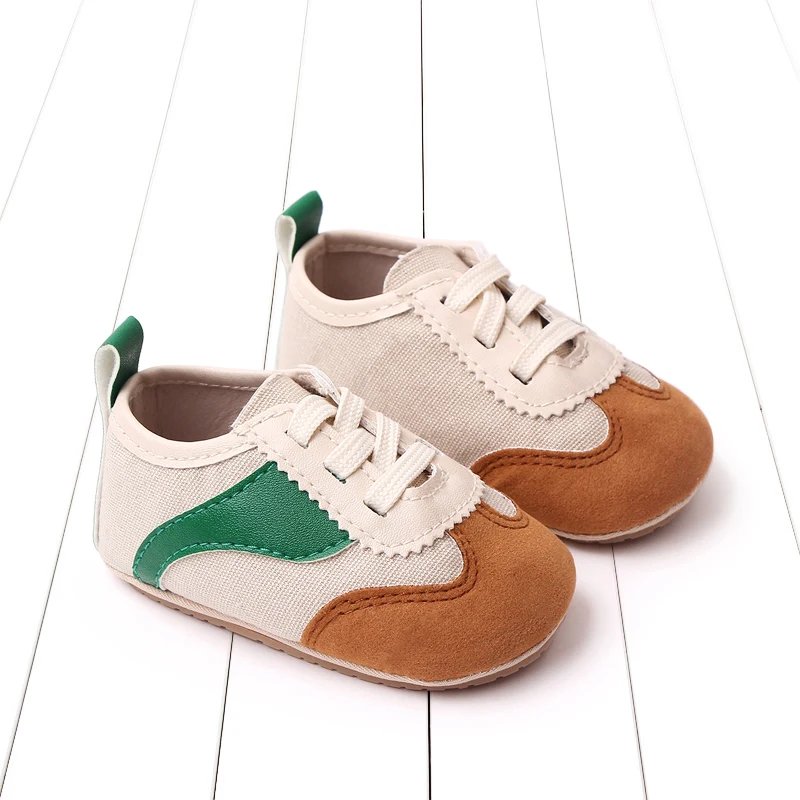 Scarpe da bambino autunnali Scarpe da apprendimento Scarpe per bambini piccoli Scarpe da bambino per neonati Scarpe sportive semplici e versatili Proprietà antiscivolo