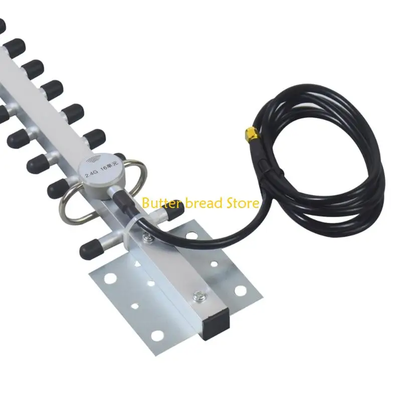 W89C Zuverlässige Aluminium 2,4G 25 -Antennen mit 16 Abschnitt, die für die Verbesserung der geeignet sind