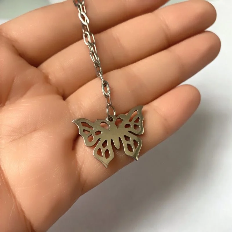 Extremely simple butterfly bracelet as a gift for boyfriend