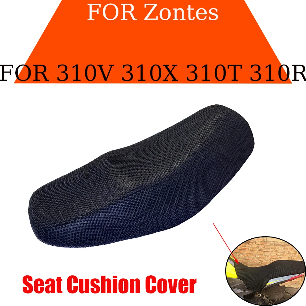 Motorcycle Breathable Seat Cushion Cover Comfort Protector pad For Zontes 310V 310X 310T 310R  ZT310 V X T R 310 Accessories