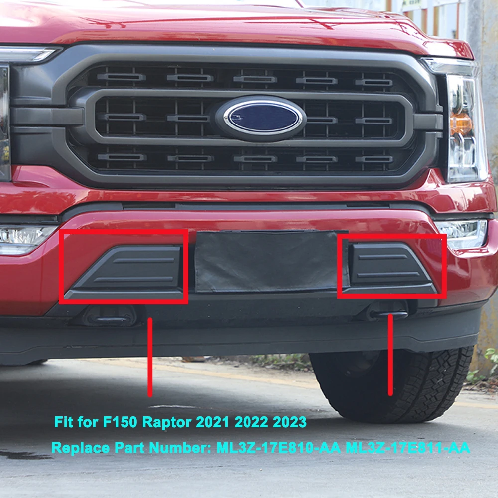 Front Bumper Cover Replacement Protector Decoration for Ford F150 F-150 2021 2022 2023 Car Exterior Accessories ML3Z-17E810-AA