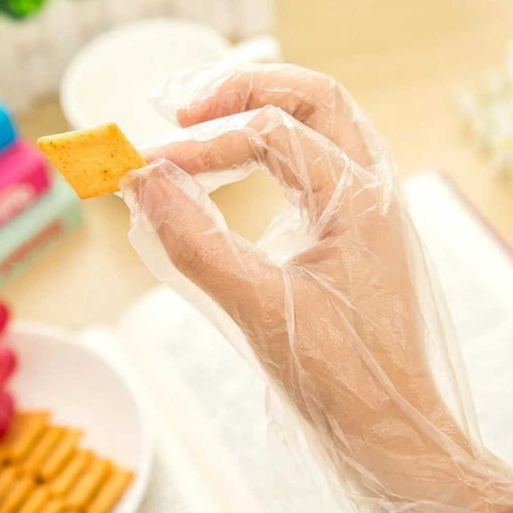 Guantes desechables multifuncionales para cocina, limpieza del hogar, sin látex, preparación de alimentos, seguros, 100 Uds.