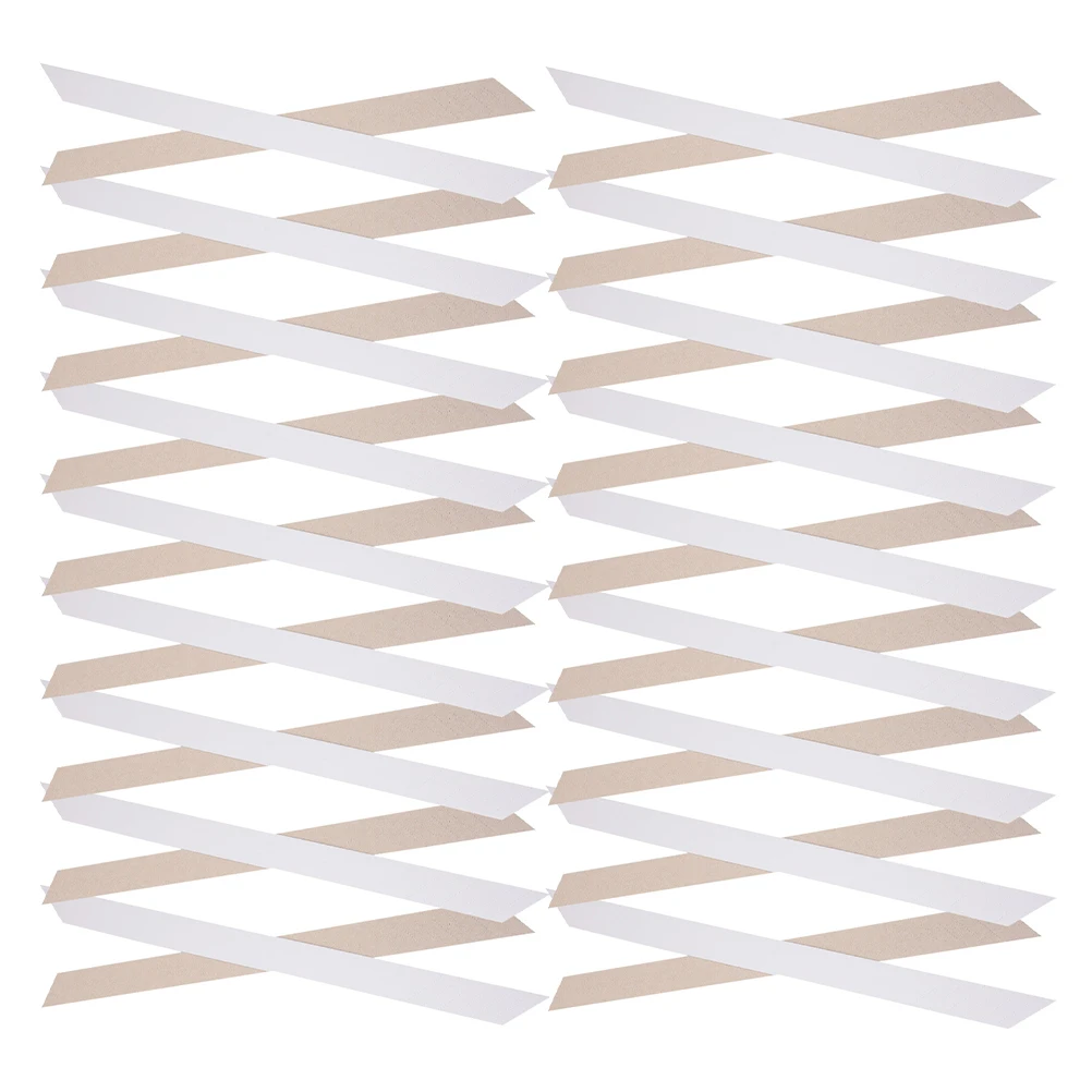 

200 шт., защитные пленки для бумаги для мужчин и женщин, белые удлинители для платья, мужские вставки для платья с воротником, поддерживающие униформу для работы