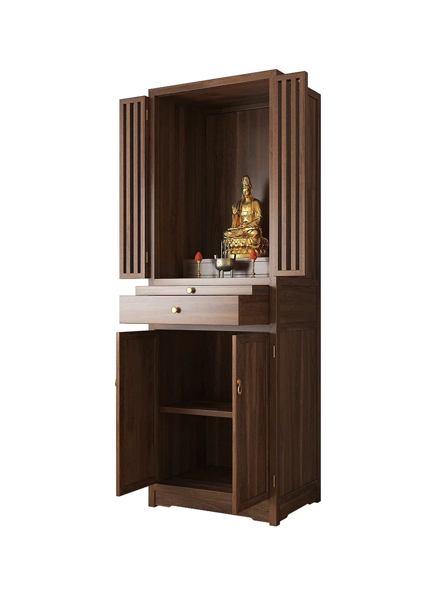 

Solid Wood Household Buddha Shrine Tribute Table Modern Minimalist Altar God of Wealth Clothes Closet