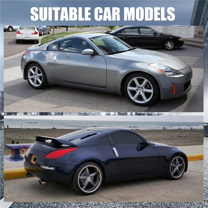 

ABKU-Left Hand Drive Silver Outside Exterior Door Handle For Nissan 350Z 80606-CD01E 80606-CD01D 80607-CD41E 80607-CD41D