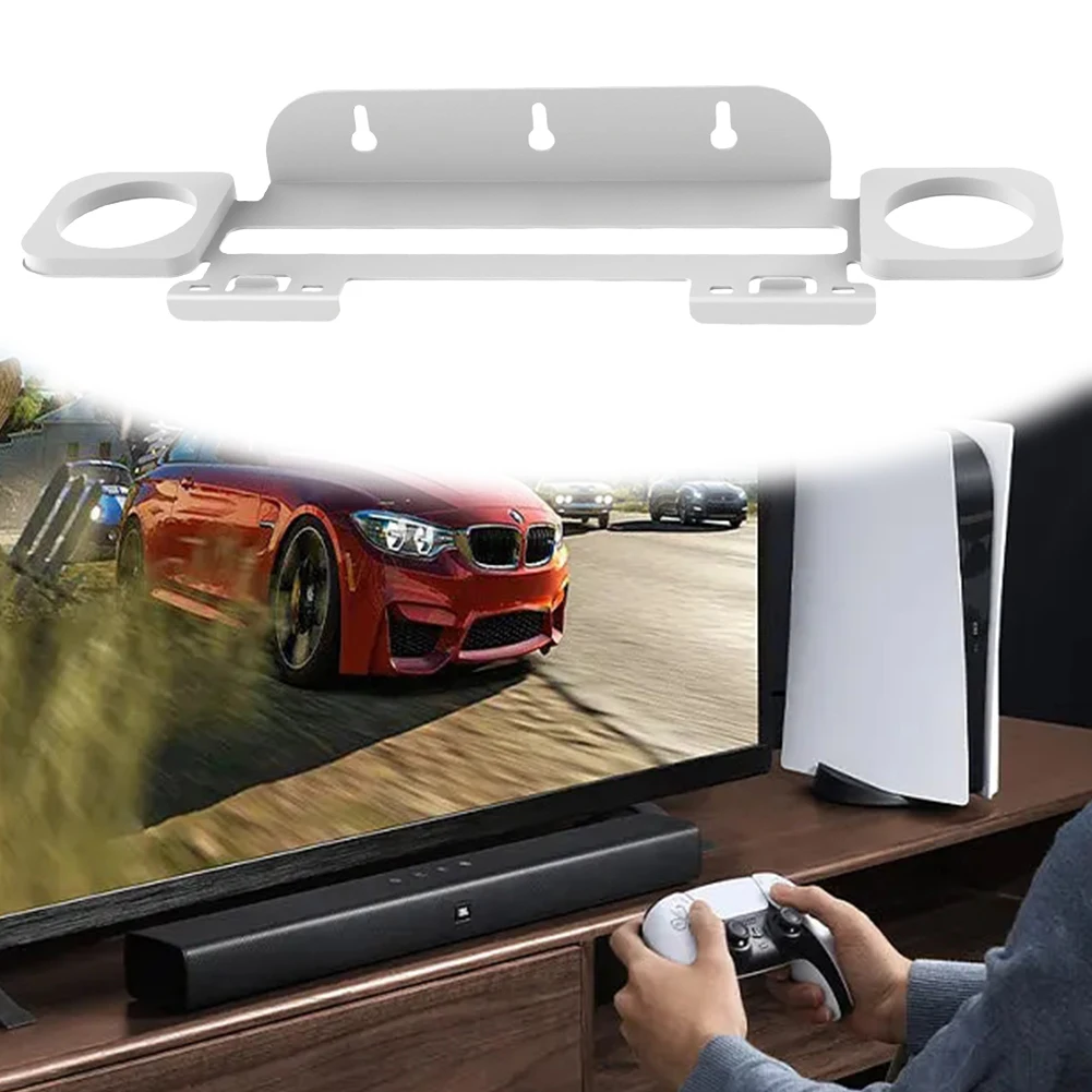 

Настенная подставка для игровой консоли PS5 Portal, держатель для контроллеров, универсальный органайзер для хранения, полка для контроллеров PlayStation 5