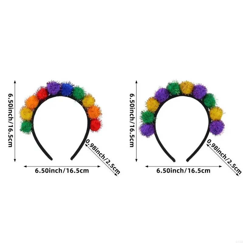 G5AB 5PCS MARDI GRAS BOUBLE CONFORTE