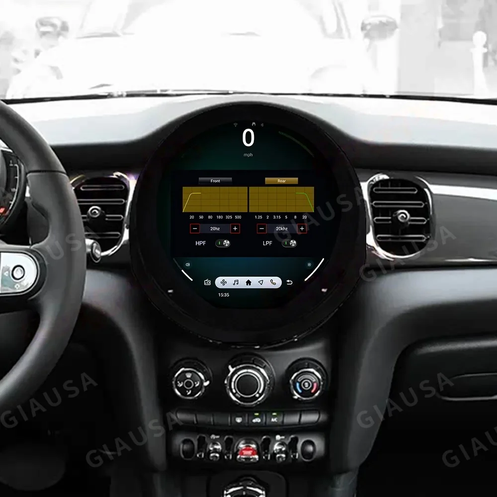 11.7 Inch Car Radio CarPlay Android14 For BMW mini 2020-2023 GPS Navigation Multimedia Player 2K HD Screen Head Unit Stereo