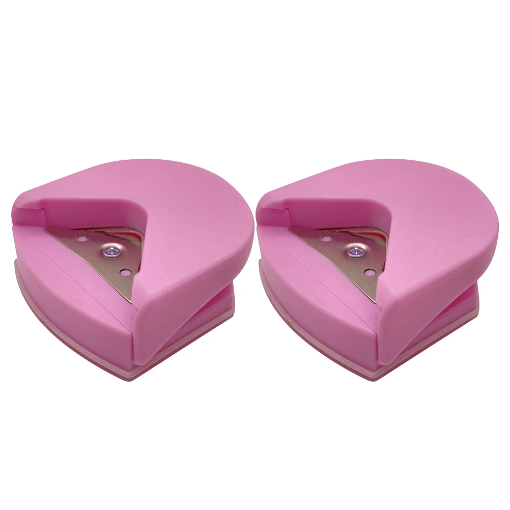 2 szt. Zaokrąglacz rogów do papieru, rękodzieła, zdjęć, wizytówek, akcesoria do majsterkowania, plastikowy obcinak do zdjęć, artykuły papiernicze