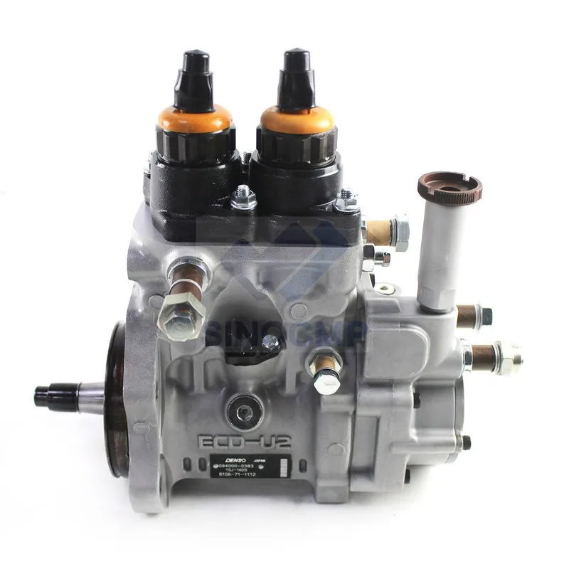 1 قطعة مضخة حقن الوقود 094000-0383 6156-71-1110 6218-71-1111 6156-71-1112 لكوماتسو PC400-7 PC400LC-7 PC450-7 المحرك 6D125 #6