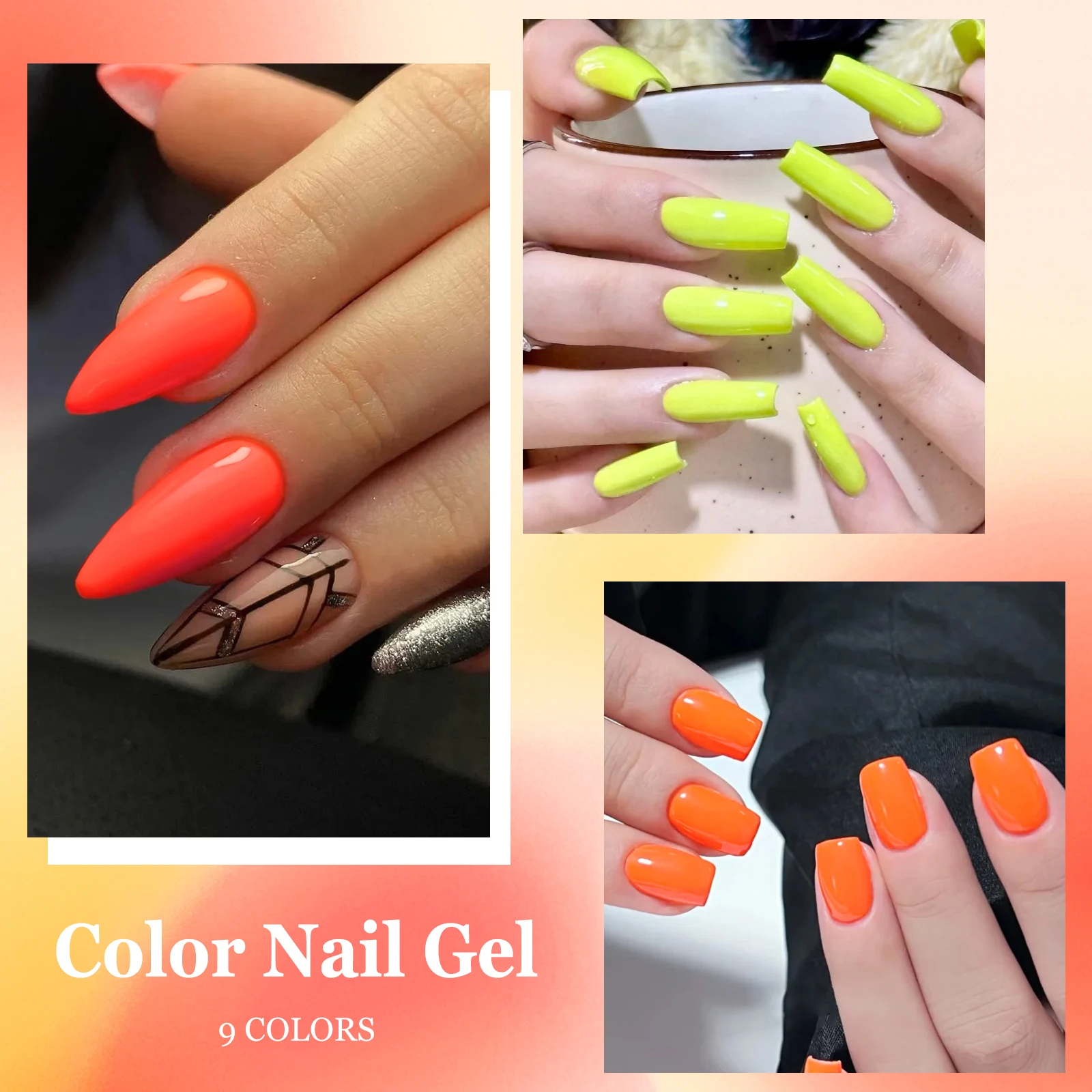 12 pz Gel Smalto Set HEMA Libero 7 ml Glitter Semi Permanente Soak Off Gel UV Vernice Base Top Coat Manicure Unghie Forniture FAI DA TE