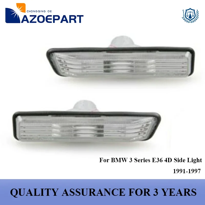 Turn Signal Side Marker Light Lamp for BMW 3 Series E36 1991-1997