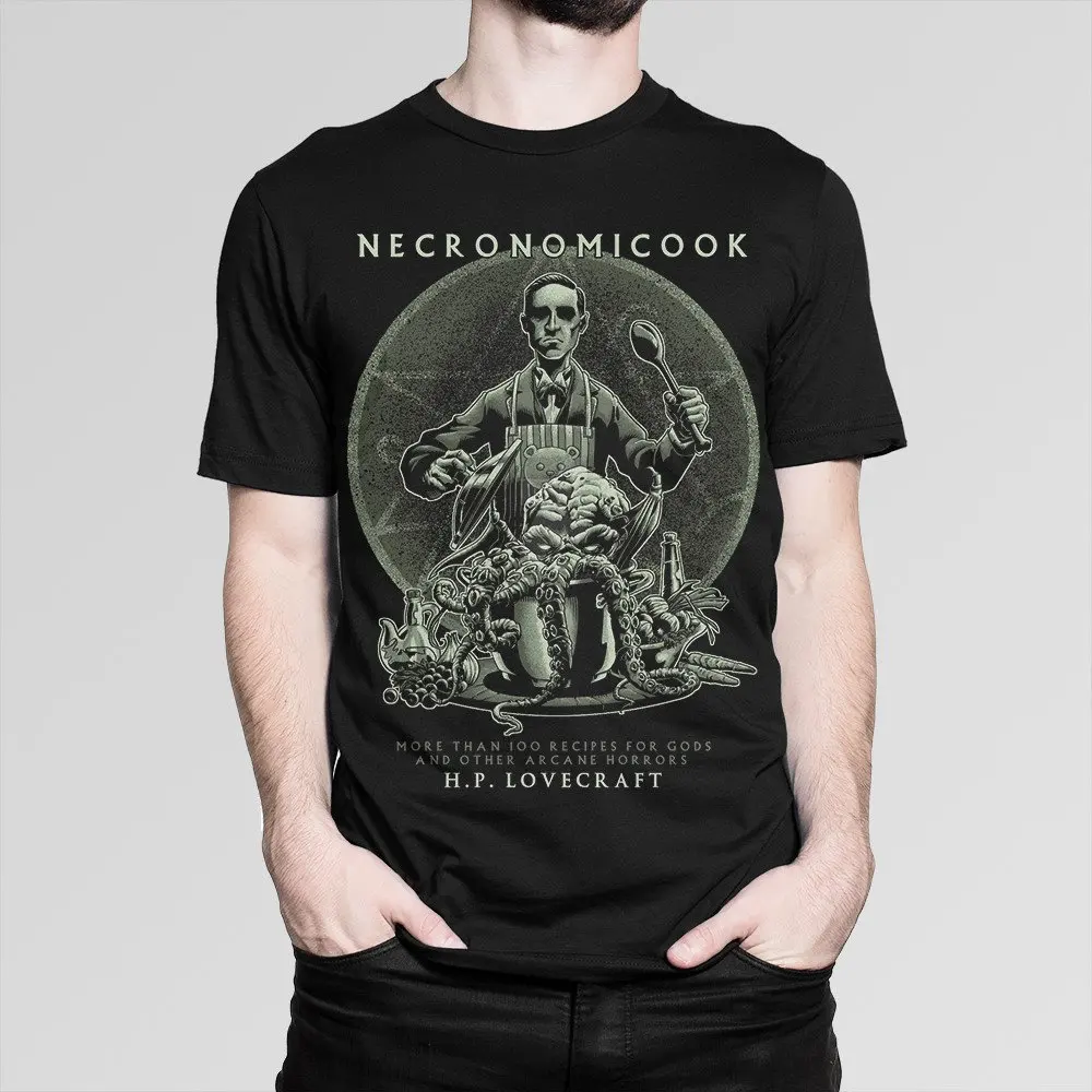 H P Lovecraft Necronomicook футболка размером dmm 220