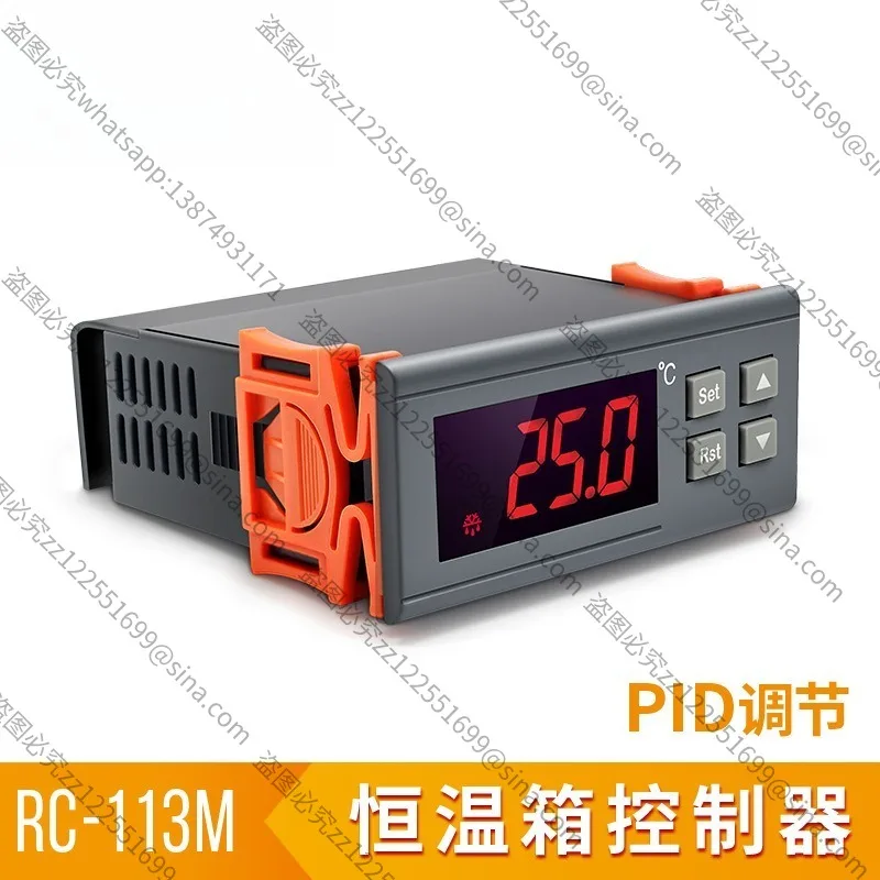 For RC-113M Temperature Controller, DIY Incubator Cat House Reptile Thermostat