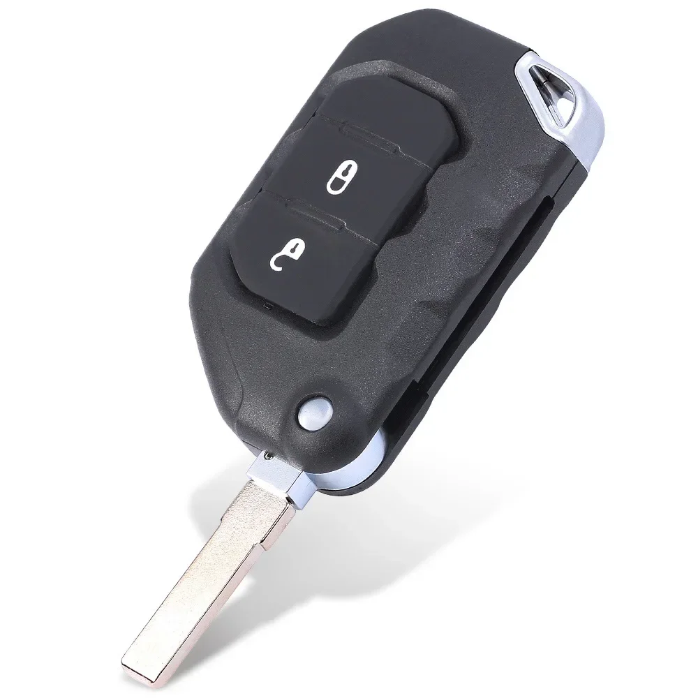 BB Key for Jeep Wrangler 2018 2019 433MHz PCF7939M 4A Chip FCC ID:OHT1130261 Flip Folding Smart Remote Car Key