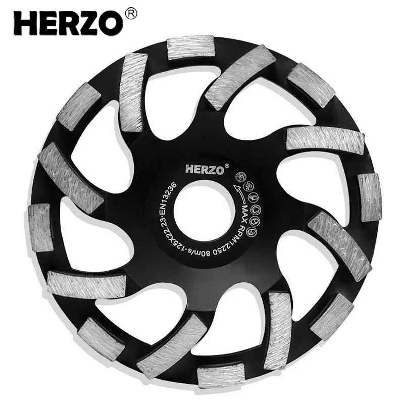 HERZO HSO5.OE Ściernica ścierna 125 mm Diamentowa tarcza szlifierska