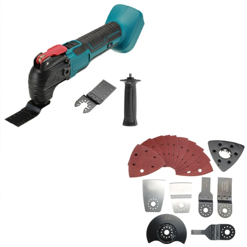 Electric Cordless Oscillating Multitools Machine Trimmer Saw Renovator Power Multi-Tool For Makita 18V Battery