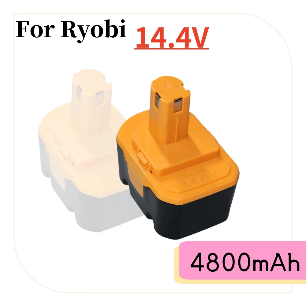 

14.4V 4.8/6.8/9.8Ah for Ryobi Battery R10521 RY6201 RY6202 130224010 130224011 1314702 1400144 1400655 Cordless Power Tools