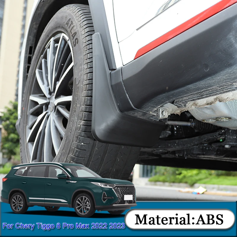 For Chery Tiggo 8 Pro Max 2022 2023 Car Styling ABS Car Mud Flaps Splash Guard Mudguards MudFlaps Front Rear Fender Accessories