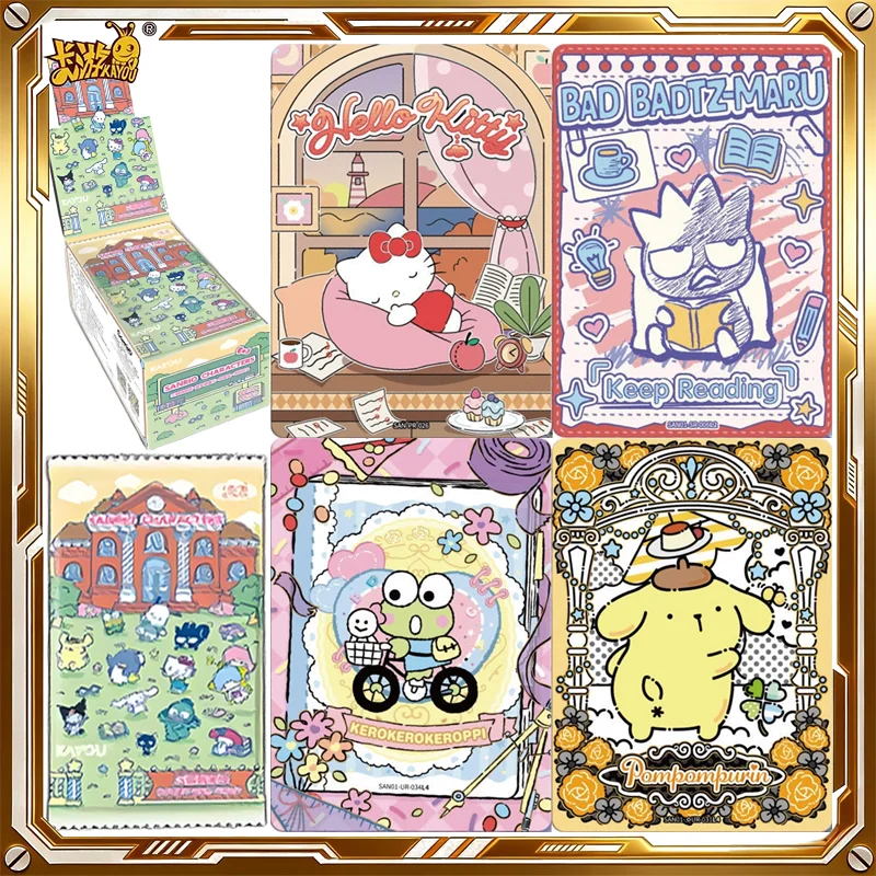 

KAYOU Sanrio Card Classic Pack Vol.3 Half-Ripe Days Mystery Box Genuine Trading Cards Game Toys Holiday Birthday Gifts for Woman