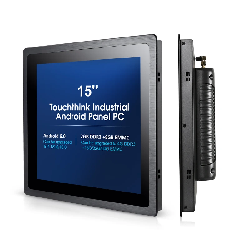 To U.S Enhanced Industrial Wall-Mounted LCD Display Automation With Open Frame Touch Screen - J1900/J4125