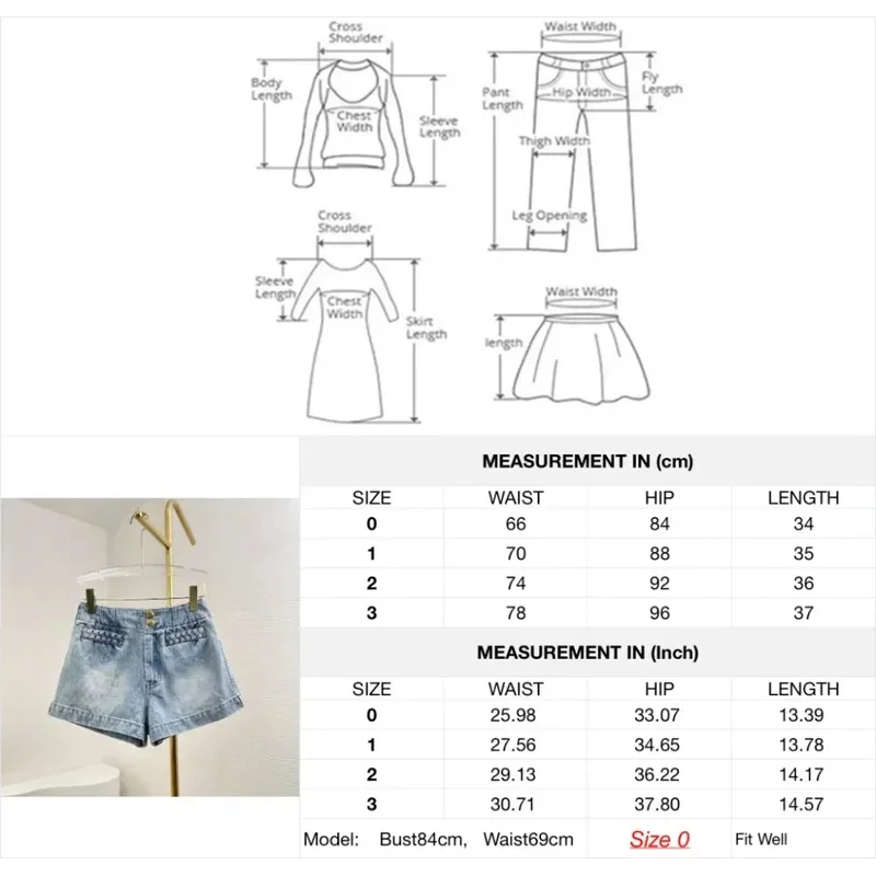 2025 شورت دينم أزرق عالي الجودة شورت صيفي غير رسمي مريح ومطاط