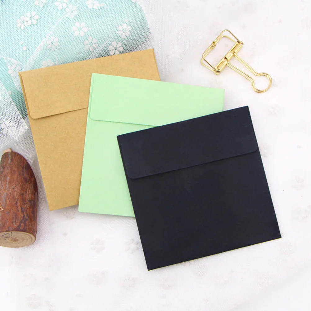 

100 Pcs Small Envelope Coin Envelopes Mailing Blank Card for Cards Kraft Paper Packets Office