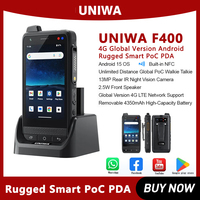 NEW Uniwa F400 4-Inch Handheld DMR Digital For  Waterproof Walkie Talkie With Global Range Zello Walkie Talkie Smartphone