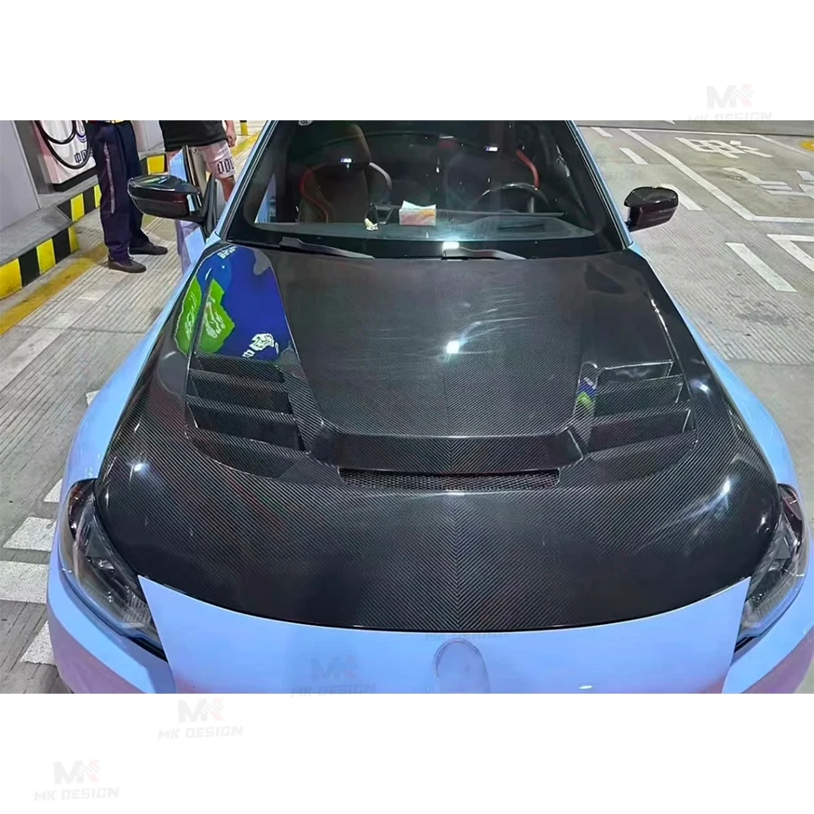 Dry Carbon Fiber V Style Front Hood for 2 Series G87 M2 G42 M240i 2022+ Front Engine Bonnet Cover Car Styling