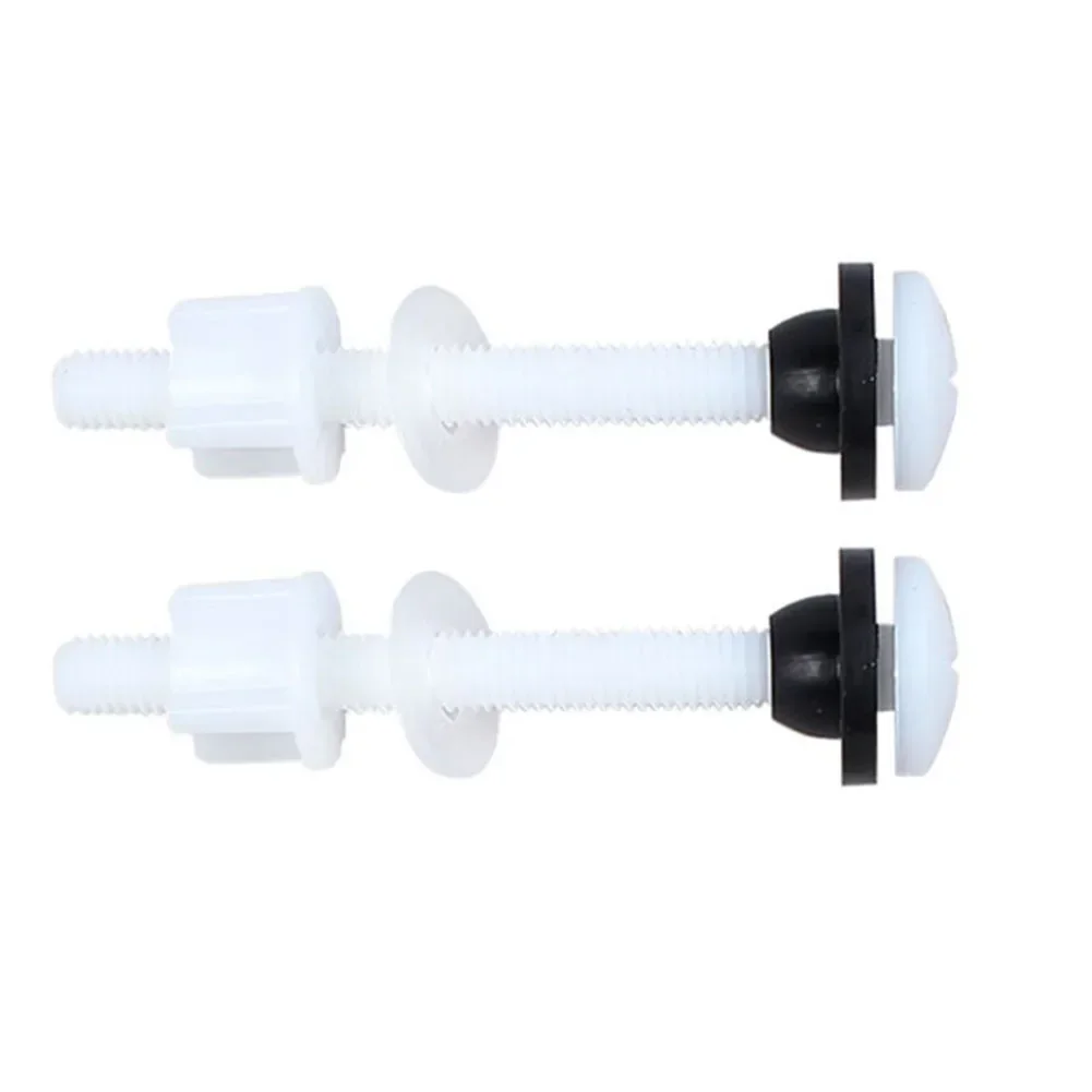 Rubber Pad Set Water Tank Screws Toilet Plastic And Rubber Toilet Fixing Screw Fits Almost Any Toilet High Quality