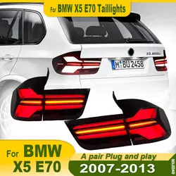 LED Headlights For BMW X5 E70 2007-2013 LED Car Lamps Daytime Running Lights Dynamic Turn Signals Car Accessories Plug and play