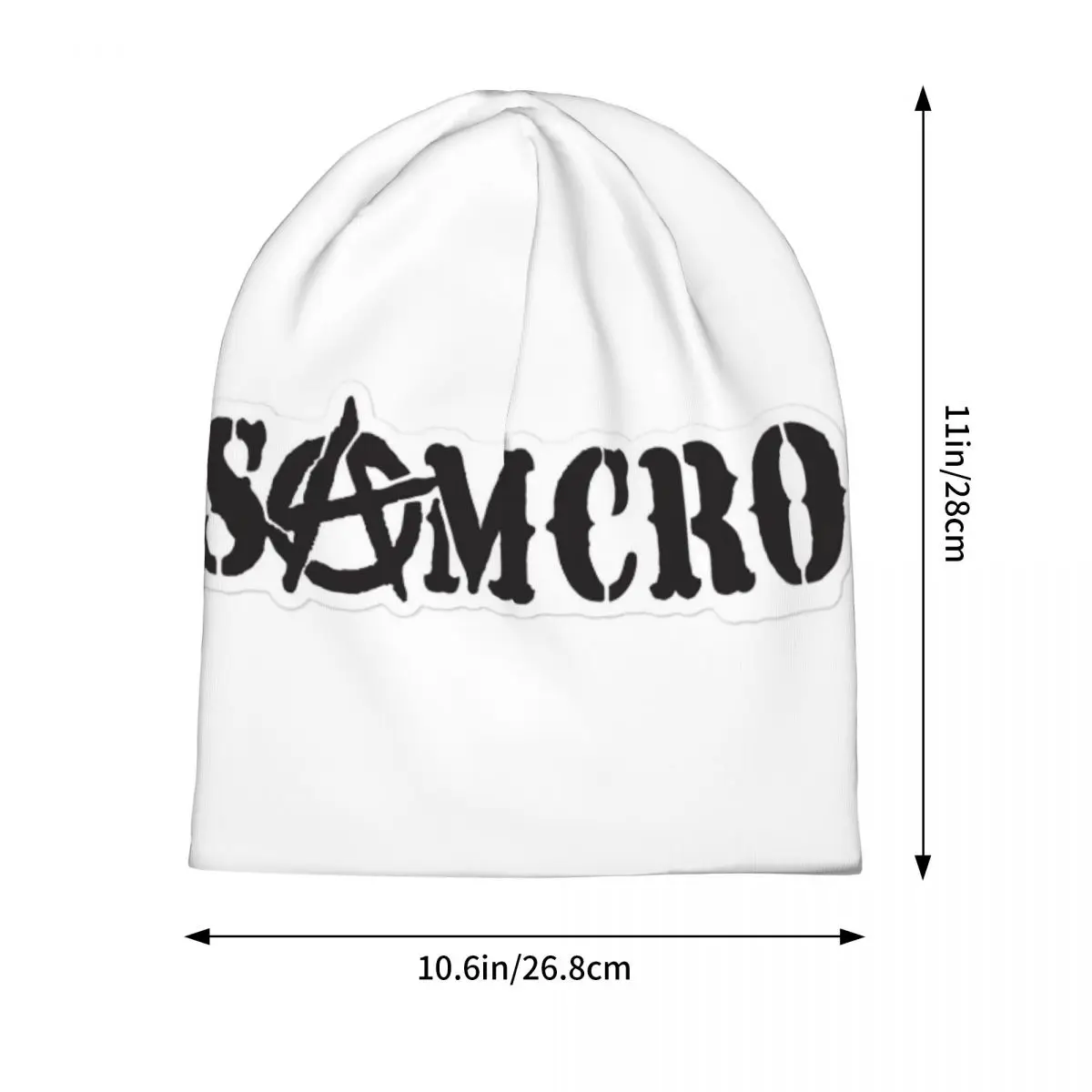 Sons Of Anarchy Samcro Whiskey Unisex Adult Beanies Caps Knitted Bonnet Hat Warm Hip Hop Autumn Winter Outdoor Skullies Hats