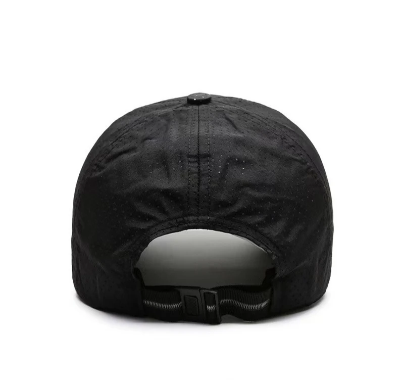 Original-Design-Laufkappe, dünn, schnelltrocknend, atmungsaktiv, mit Schirm, für Herren und Damen, ideal für Outdoor-Aktivitäten, Sonnenschutz, Sommer, Angeln, Baseballkappe. – Detail 6