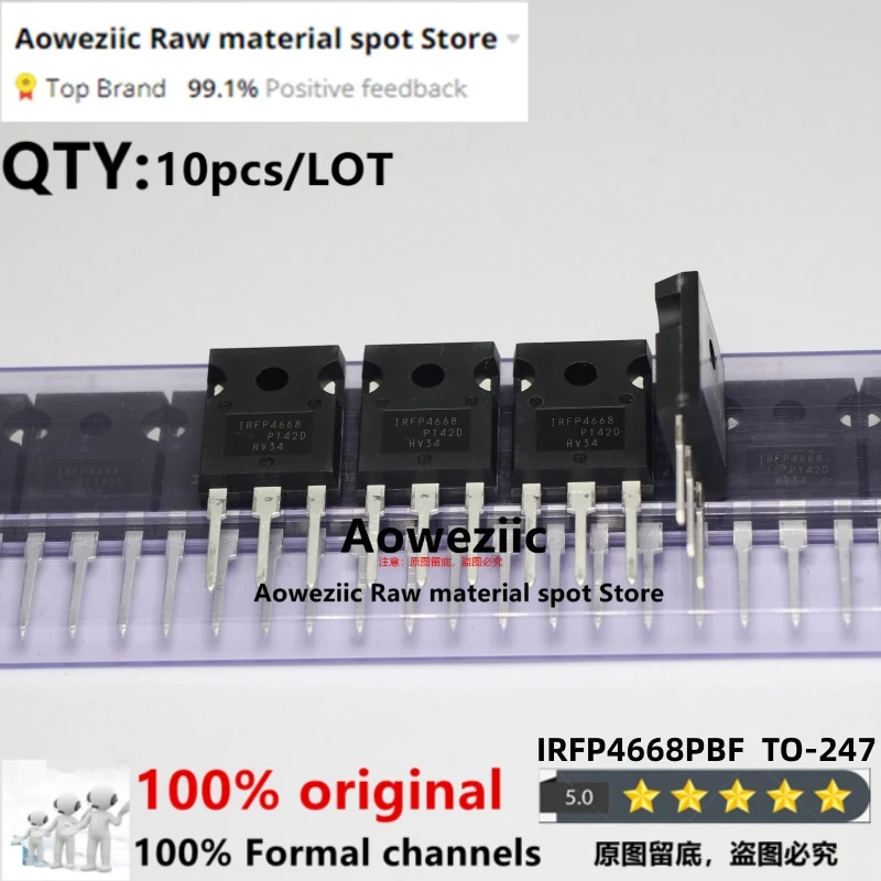 Aoweziic  2019+  100% New Imported Original IRFP4668 IRFP4668PBF TO-247 High Power Field Effect N Channel 200V 130A