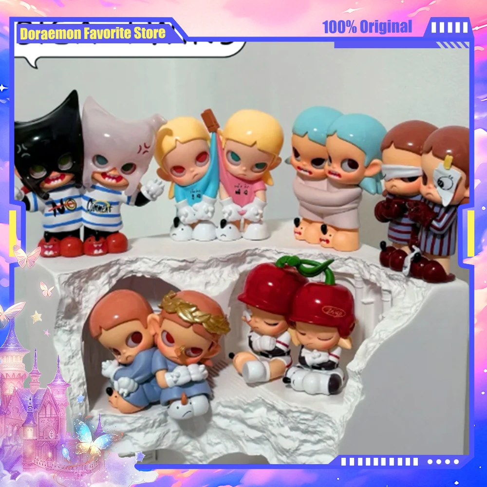 

Zsiga Twin Series слепая коробка модная игрушка милая кукла подарок орнамент художественная милая кукла оригинальная коробка коллекция игрушек подарок новый натуральный