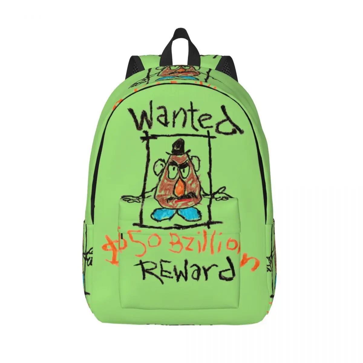 Hiking Wanted Mr Potato Sturdy Shoulder Harajuku Design Disney Toy Story Andy Film Kindergarten Bag Female Children's Bags