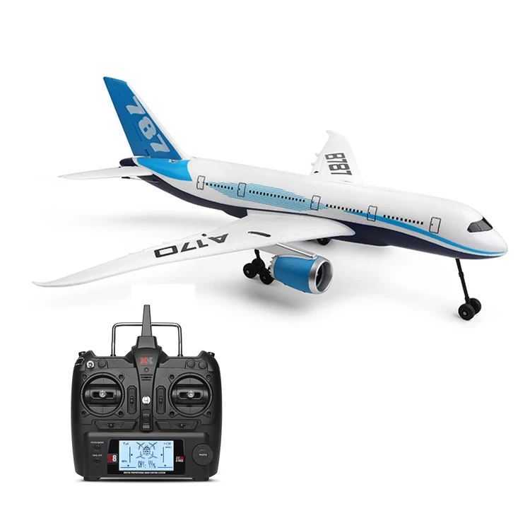 

Wltoys Xk A170 RFT air craft 3D/6G Brushless Epp 787 Civil Rc Airplane Model Foam Plane for Adult
