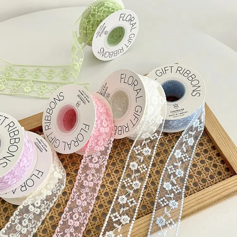 

38mm 8 Yards Ribbon Dream Lace Carved Ribbon Bouquet Hollow Decoration Handmade DIY Birthday Party Party Gift Materials