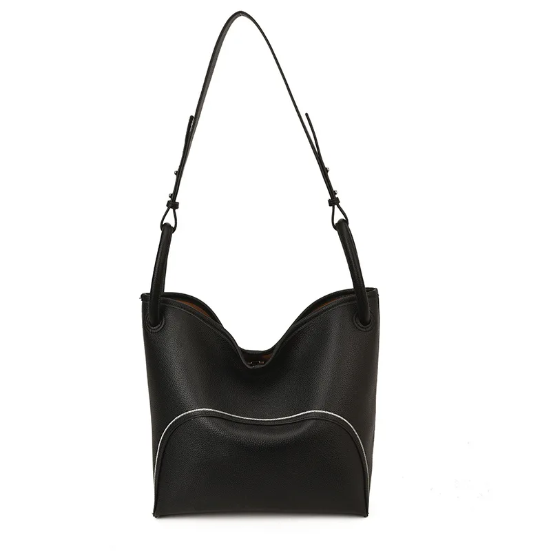 

Женская нишевая сумка через плечо 2025 года, многосторонняя сумка через плечо из веганской кожи, маленькая женская сумка со стеганым дизайном в стиле ретро