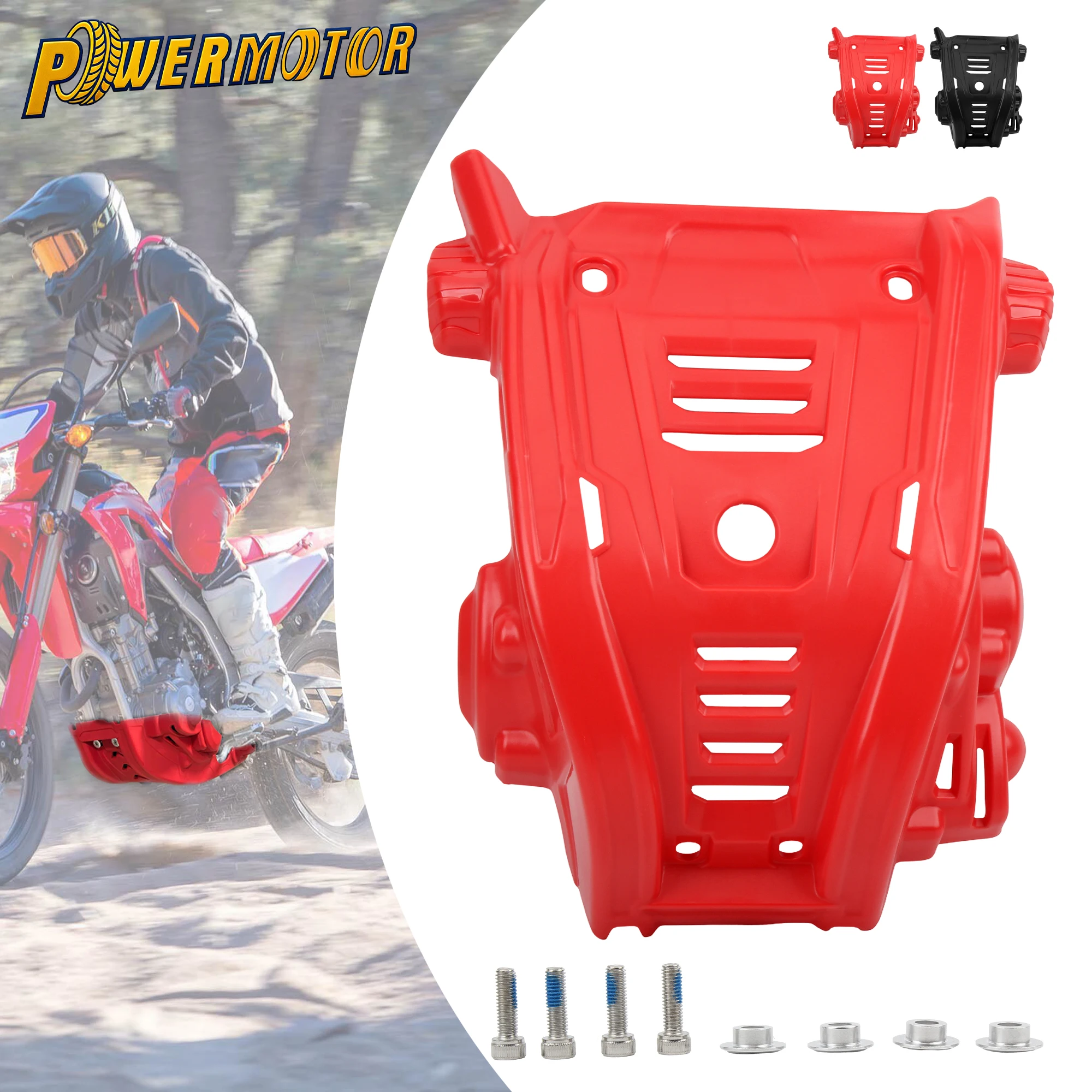 

For HONDA CRF 300 CRF300L Motocross Plate Engine Guard CRF300 L 2021-2024 Engine Chassis Protective Cover Enduro Dirt Bike Parts