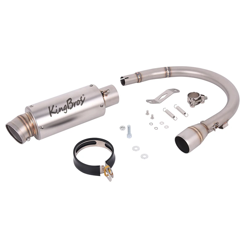

Slip On For Honda Monkey 125 2018-2025 Motorcycle Exhaust System Mid Link Pipe Connect Muffler Escape Stainless Steel DB Killer