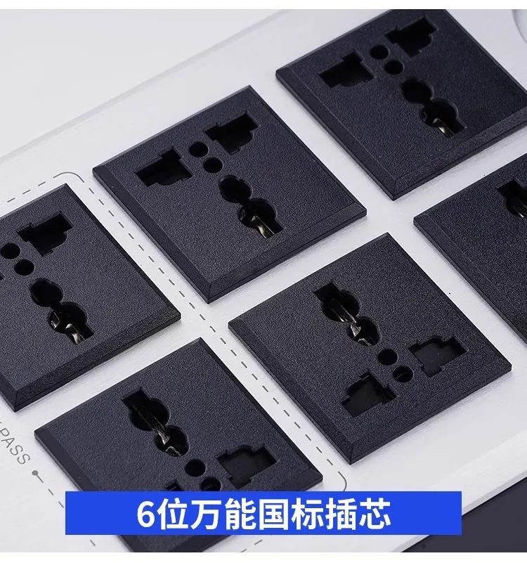 مقبس مكبر صوت لتقليل الضوضاء بطبقة مزدوجة لمقبس مرشح طاقة الصوت لتنقية التيار المخصص Hifi