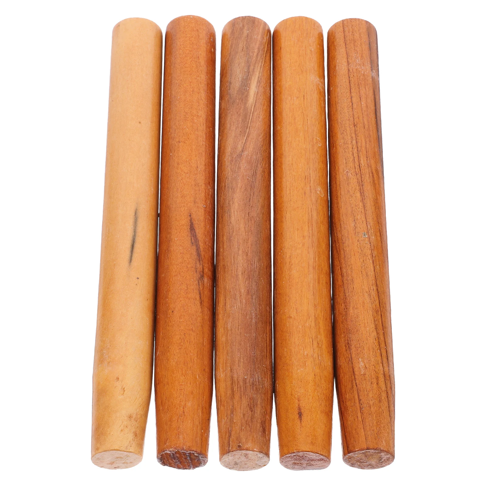 

5pcs Handle Wooden Replacement Shovel Ax Hammer Handles Khaki Protector Durable Wide Compatibility Maintenance Garden
