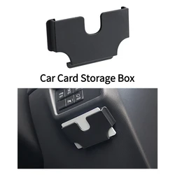 Universal Car Interior Card Holder Multi-function Portable Card Storage Box Car Sun Visor Card Slot Box