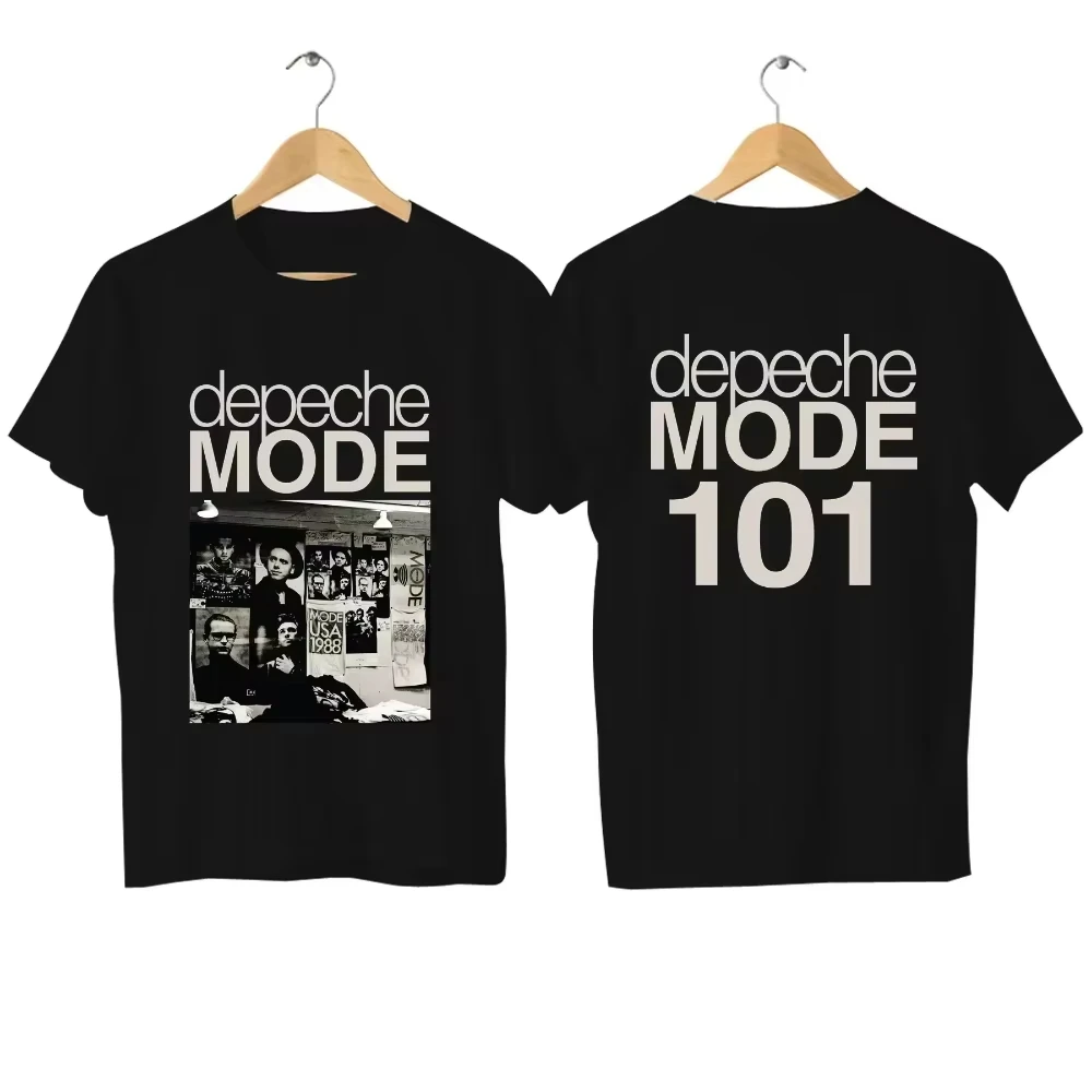 

Футболка унисекс 2026: повседневная, с принтом Depeche Mode (череп), хлопок, оверсайз, спортивная, уличная одежда