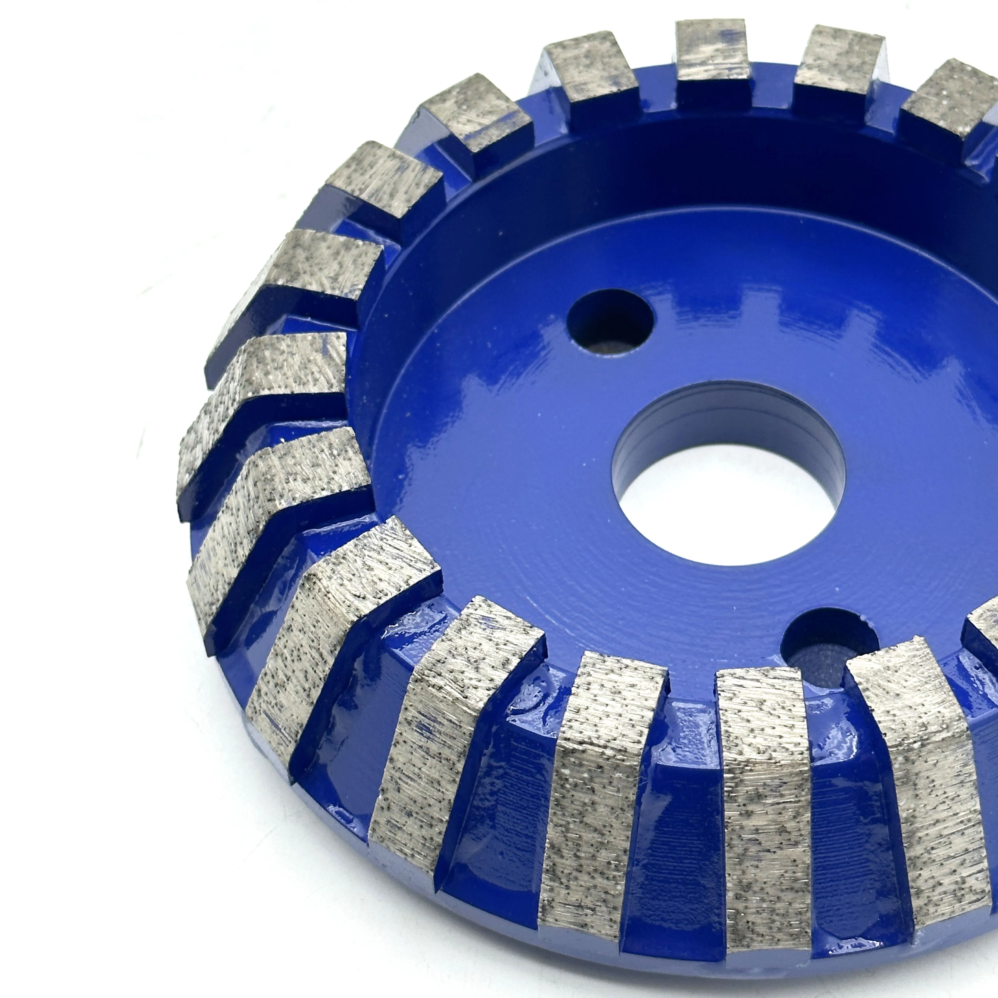Snail Lock Diamond Pre-cutting Wheel Grinding Disc for Grinding Granite Stone