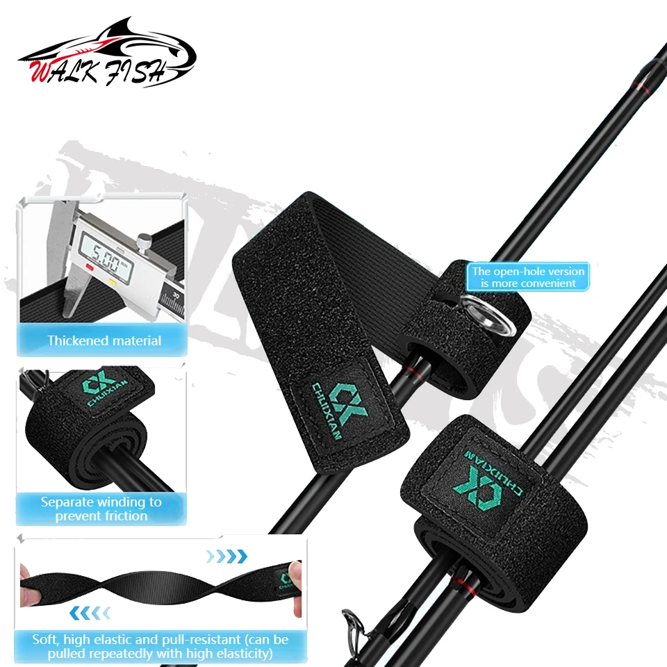 WALK FISH Funda Elástica Caña de Pesca – Rueda Gota Agua - imagen 2