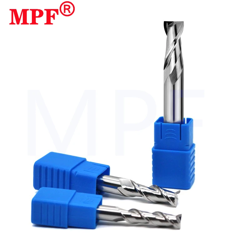 HRC50 2-Flute Flat End Mill Tungsten stainless Steel Carbide For Aluminum Milling Cutter CNC Machining Center Endmills Tools