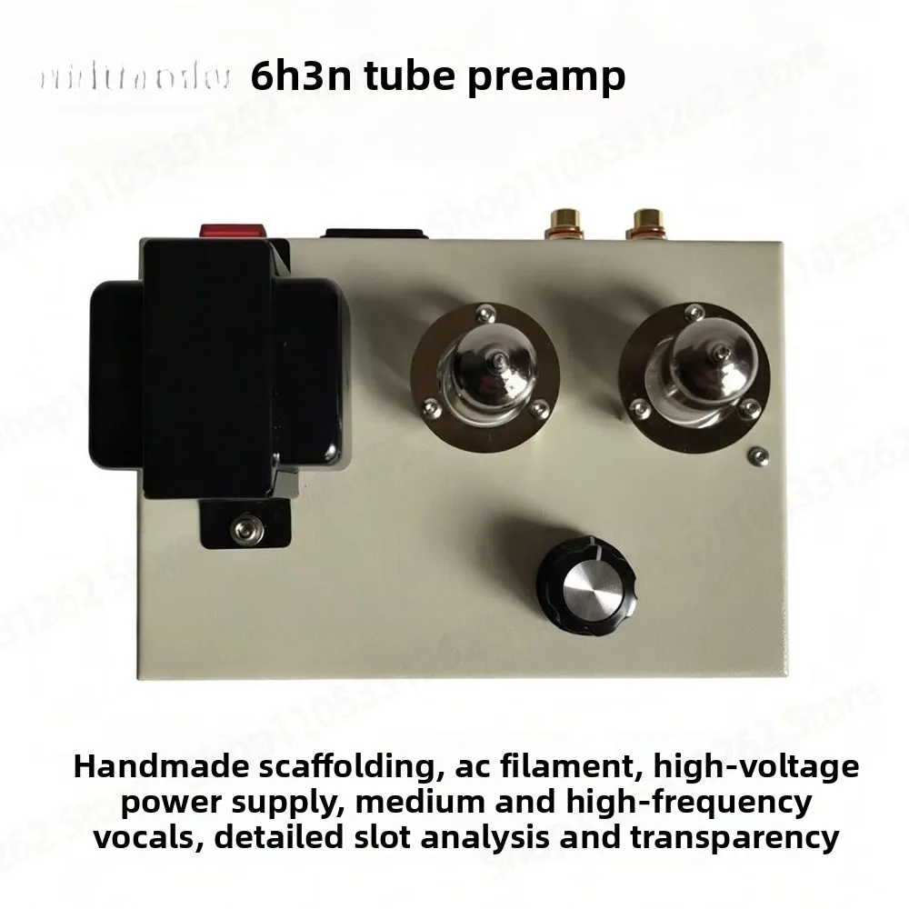 Soviet 6H3n Stereo SRPP Tube Preamplifier 6N3 Vacuum Tube Preamp Finished High Gain